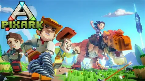 PixARK –  Một thế giới kỳ bí được tạo nên từ khối vuông và những sinh vật huyền thoại!